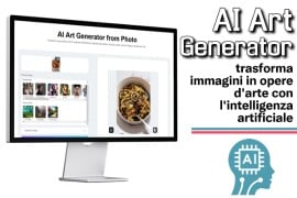 AI Art Generator: trasforma immagini in opere d'arte con l'intelligenza artificiale 