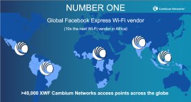 Cambium Networks e Express Wi-Fi di Facebook, nuove risorse per i service provider
