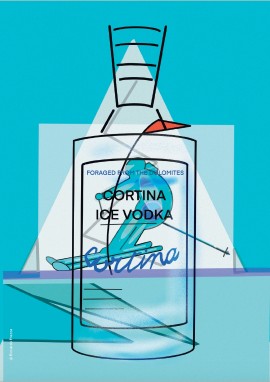 Ice Vodka e Mountain Gin: arrivano da Cortina gli spirits per bere ad alta quota in tutta Italia