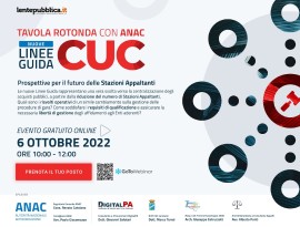 Nuove Linee Guida CUC: il webinar gratuito con ANAC e DigitalPA