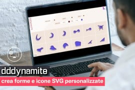  dddynamite: crea forme e icone SVG personalizzate 