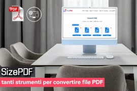 SizePDF: tanti strumenti per convertire file PDF