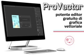 ProVector: potente editor gratuito di grafica vettoriale