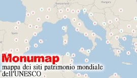  Monumap: mappa dei siti patrimonio mondiale dell'UNESCO 