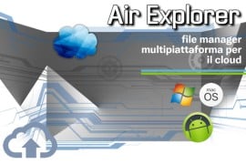 Air Explorer: file manager multipiattaforma per il cloud