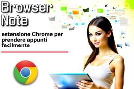 Browser Note: estensione Chrome per prendere appunti facilmente