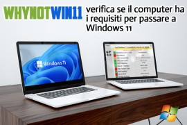  WhyNotWin11: verifica se il computer ha i requisiti per passare a Windows 11 