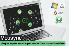 Moosync: player open source per ascoltare musica online