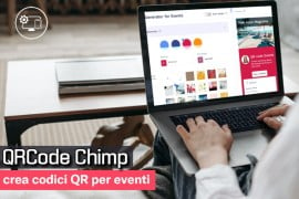 QRCode Chimp: crea codici QR per eventi