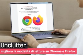 Unclutter: migliora la modalità di lettura su Chrome e Firefox