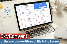 SkyConvert: utilissimo convertitore di file tutto in uno