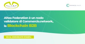 Altea Federation è un nodo validatore di Commercio.network, la Blockchain B2B