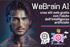 WeBrain AI: crea siti web gratis con l
