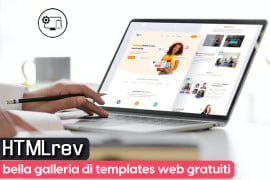 HTMLrev: bella galleria di templates web gratuiti