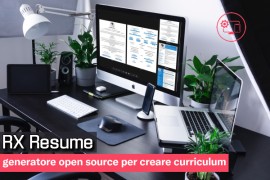 RX Resume: generatore open source per creare curriculum