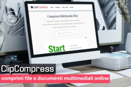  ClipCompress: comprimi file e documenti multimediali online 
