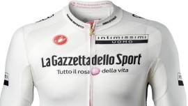 INTIMISSIMI UOMO firma la Maglia Bianca del Giro d'Italia 2021