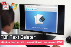 PDF Text Deleter: elimina testi errati o sensibili nei documenti PDF