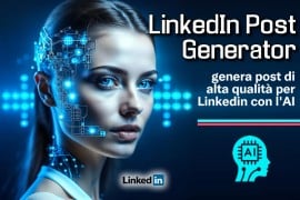 LinkedIn Post Generator: genera post di alta qualità per Linkedin con l'AI