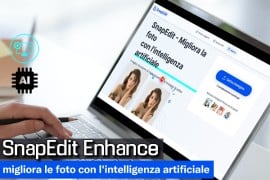Snapedit Enhance: migliora le foto con l'intelligenza artificiale