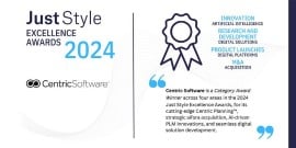 Just Style premia Centric Software per le innovazioni legate all’IA e per altro, attribuendole 4 award