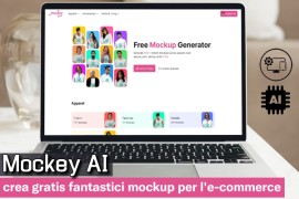 Mockey AI: crea gratis fantastici mockup per l'e-commerce