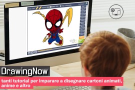 DrawingNow: tanti tutorial per imparare a disegnare cartoni animati, anime e altro
