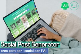 Social Post Generator: crea post per i social con l'AI