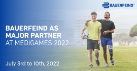 Bauerfeind major partner di Medigames 2022, i Giochi Mondiali della Medicina e della Sanità