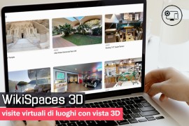 WikiSpaces 3D: visite virtuali di luoghi con vista 3D