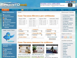 Screenshot sito: Salentoinweb.it