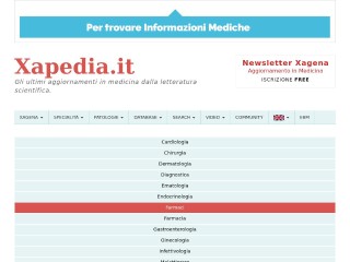 Screenshot sito: Xapedia