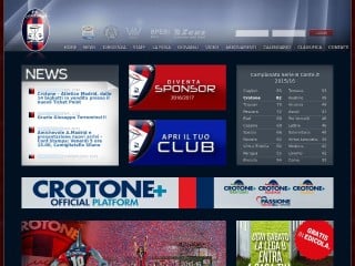Screenshot sito: Crotone