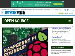 Screenshot sito: Linuxworld.com