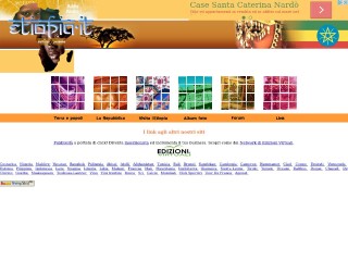 Screenshot sito: Etiopia.it
