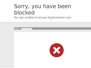 Screenshot sito: DupliChecker.com