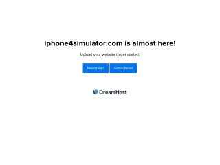 Screenshot sito: IPhone4 Simulator