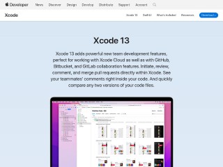 Screenshot sito: Xcode