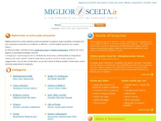 Screenshot sito: MigliorScelta.it