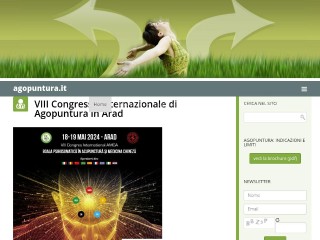 Screenshot sito: Agopuntura.it