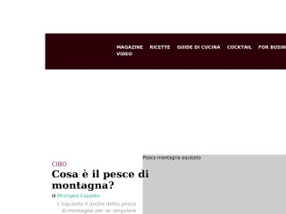 Screenshot sito: Agrodolce.it
