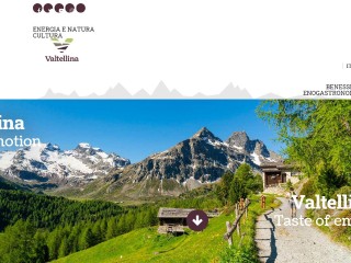 Screenshot sito: Valtellina.it
