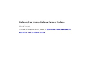 Screenshot sito: Italianissima.info