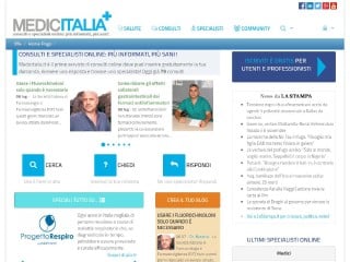 Screenshot sito: MedicItalia.it