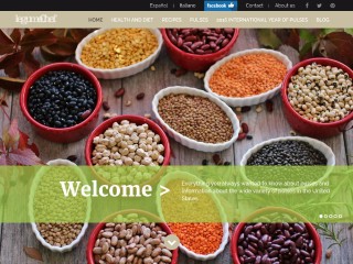 Screenshot sito: LegumeChef.com