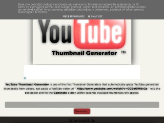 YouTube Thumbnail generator