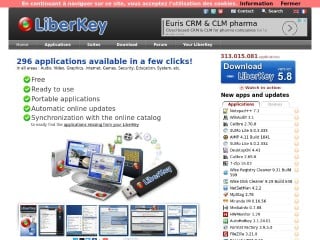 Screenshot sito: Liberkey
