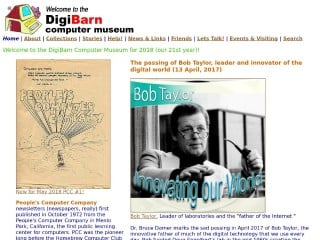 Screenshot sito: DigiBarn Computer Museum