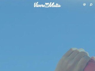 Screenshot sito: Vivere a Malta