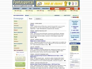 Screenshot sito: FantaSportal
